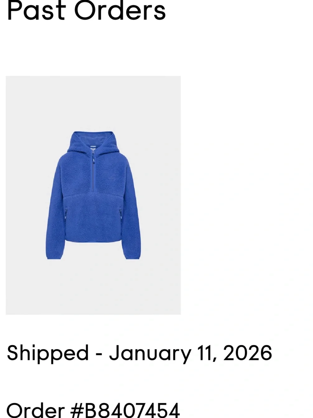 Aritzia TNA Polartec® Thermal Pro® 1/2 Zip Hi-hip Hoodie - Picture 11 of 12